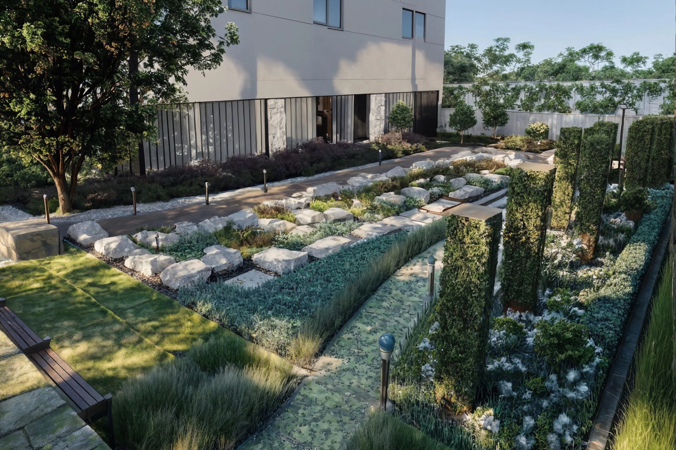 projekt zieleni na dachu projekt dachu zielonego