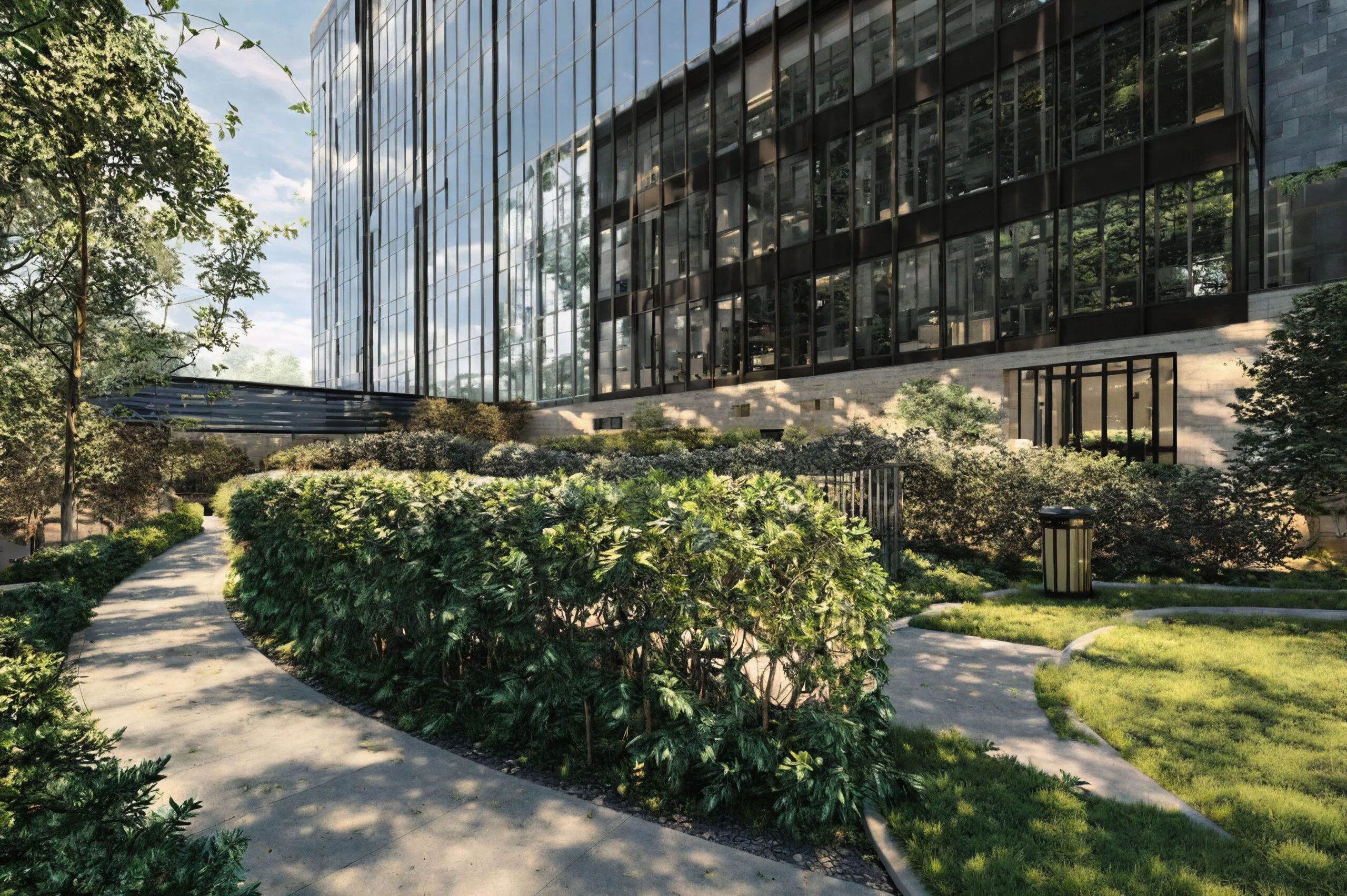 projekt terenu zieleni wizualizacja wizualizacja terenu zieleni