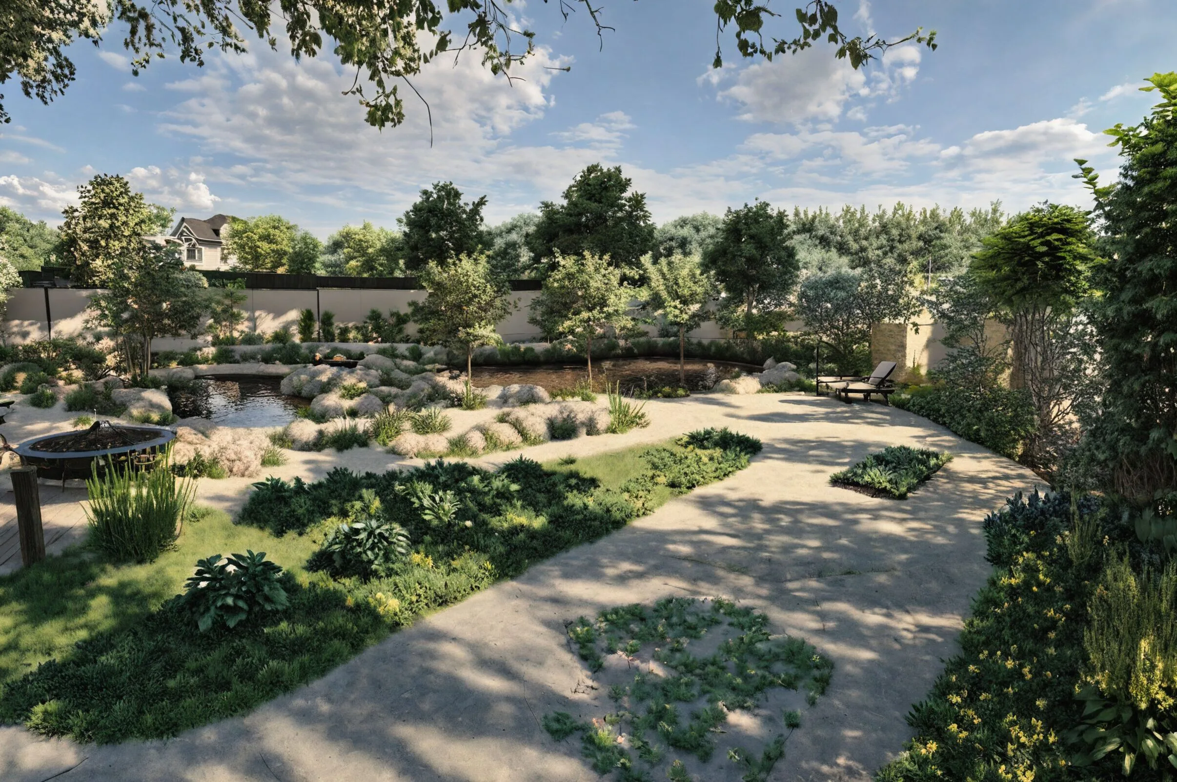 wizualizacja projektu ogrodu projekt ogrodu wizualizacja